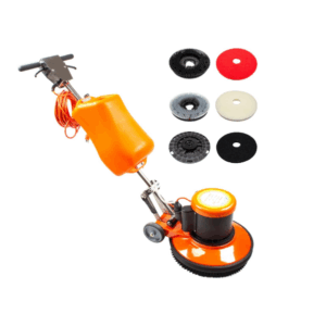 17" Floor Buffer Scrubber Polisher Machine with 3.4 Gallon Tank, 2.0 HP, 175 RPM, Industrial and Commercial Professional Use